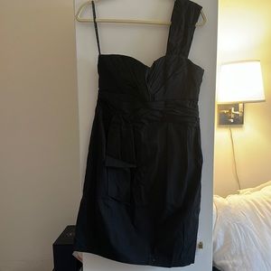 NANETTE LEPORE black one shoulder dress